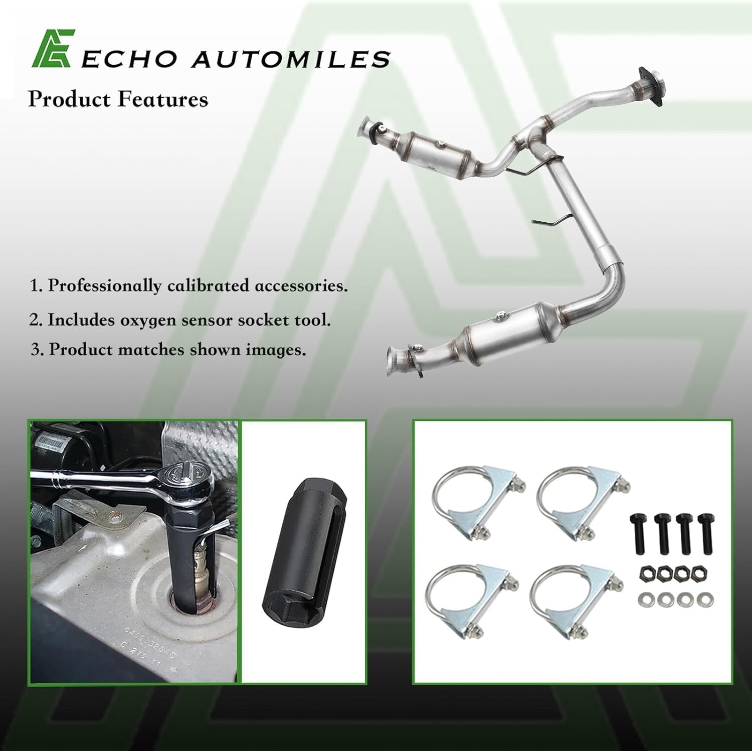 Left & Right Catalytic Converter Compatible with Ford F150 F-150 2011 2012 2013