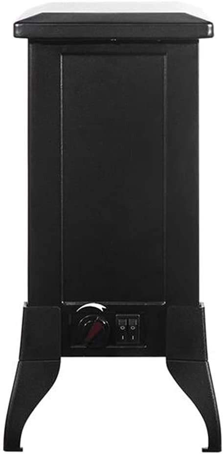 14” Freestanding Electric Fireplace Heater Stove Real
