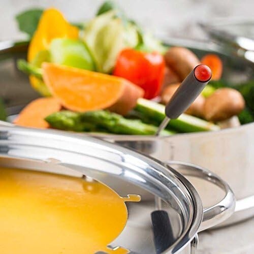 Nuwave Design-18/8 Stainless Steel Cookware,Free of PTFE PFOA PFOS,