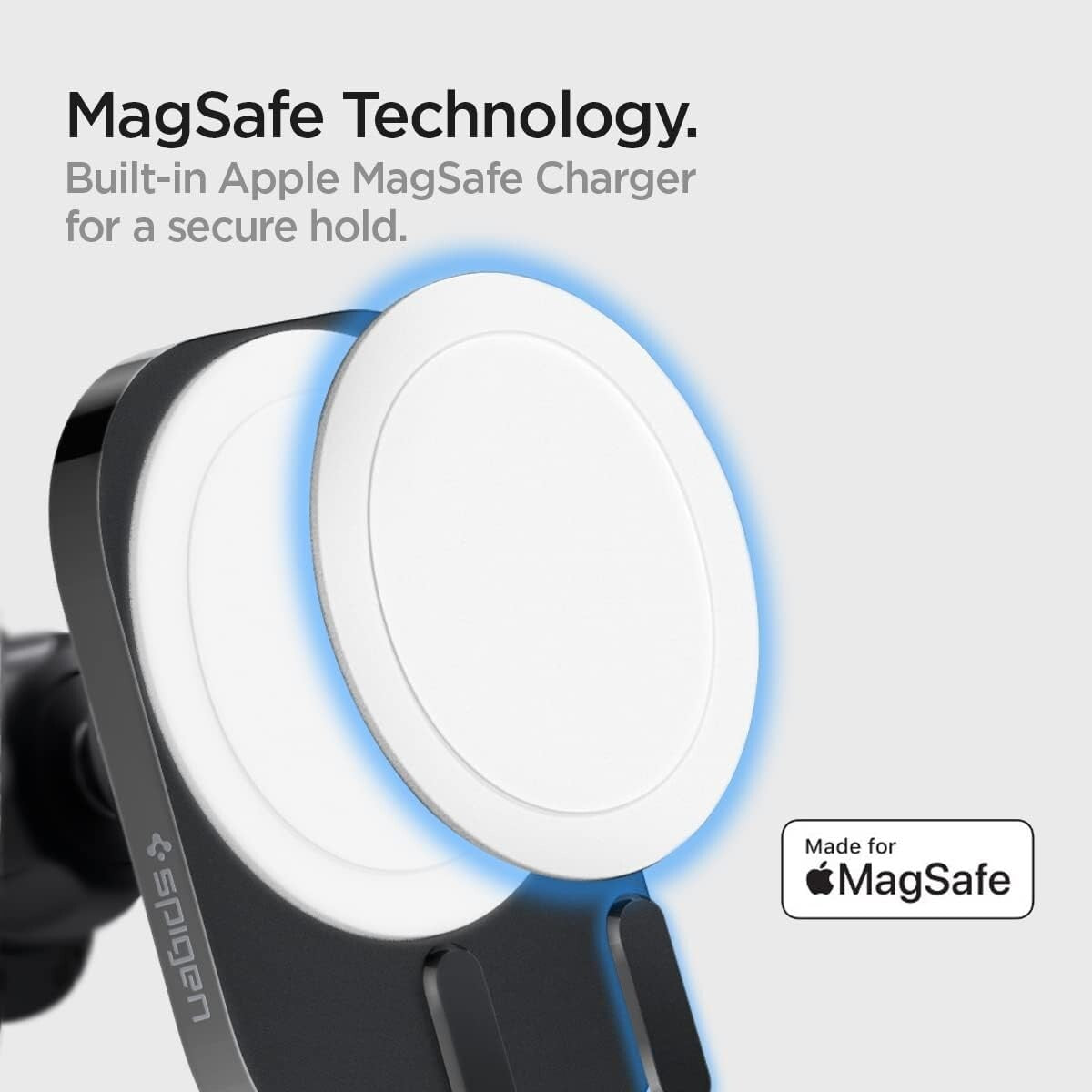 Spigen OneTap Pro 3 - 15W Apple Certified MagSafe Car Mount Charger