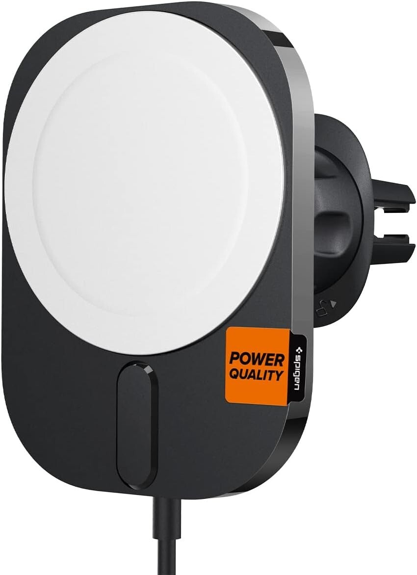Spigen OneTap Pro 3 - 15W Apple Certified MagSafe Car Mount Charger