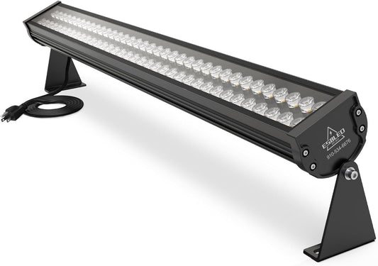 72W LED Linear Floodlight, 5700K Crystal Bright White, Adjustable Lighting
