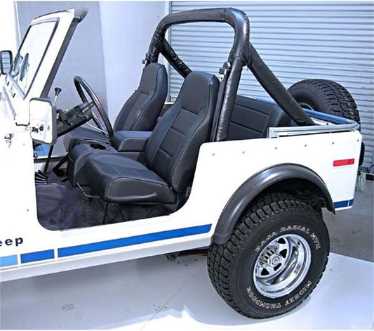 Rugged Ridge | Seat, High-Back, Front, No-Recline, Black | 13401.01 |