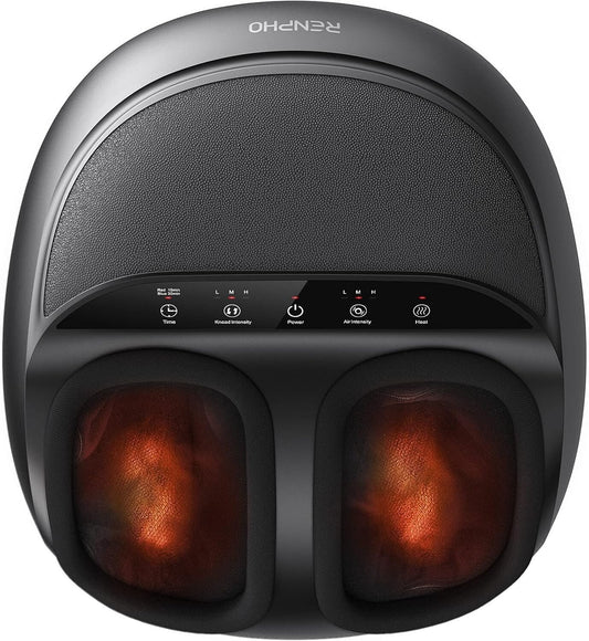 RENPHO Foot Massager Machine [2025 Upgraded], FSA HSA Eligible Shiatsu Foot